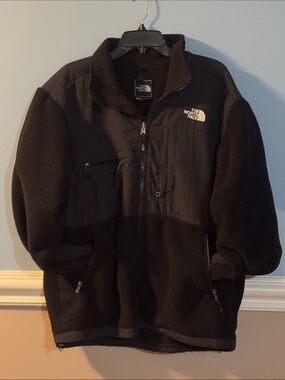 Men’s The North Face Black Denali Fleece Jacket size large